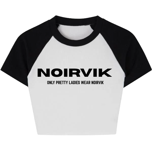 Noirvik Raglan Crop Top