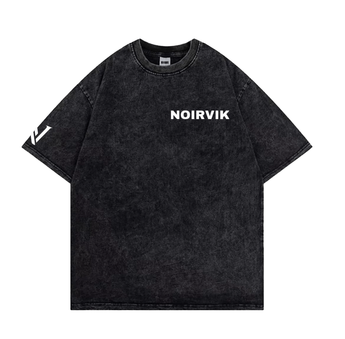 Noirvik Acid Wash Tee Black